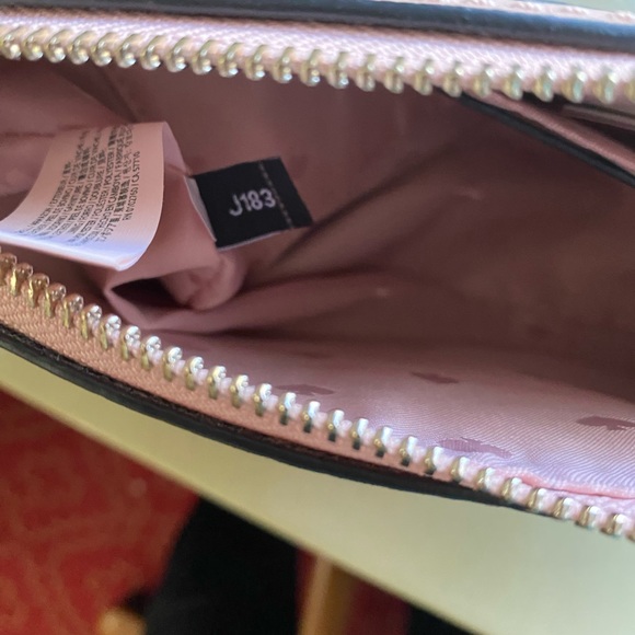 EUC Kate spade Jeanne color block crossbody pink/black - Picture 15 of 16